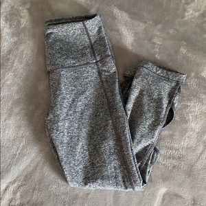 Zella Crop Live In Leggings With Leg Detail